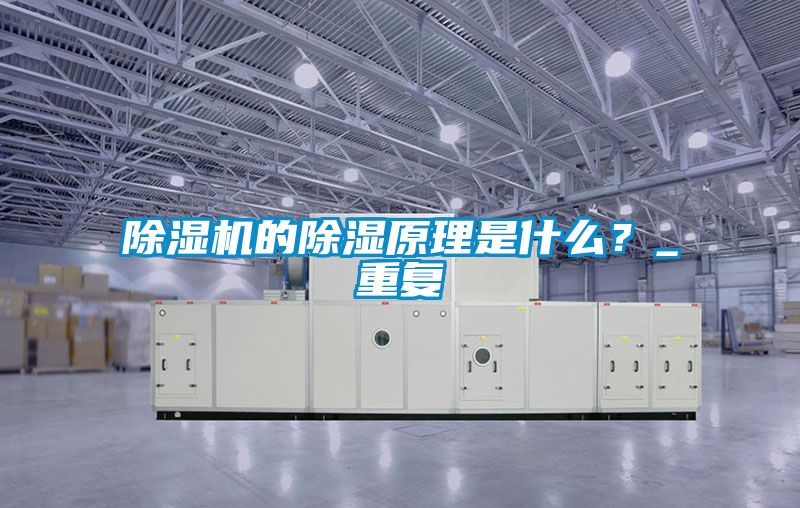 除濕機的除濕原理是什么？_重復