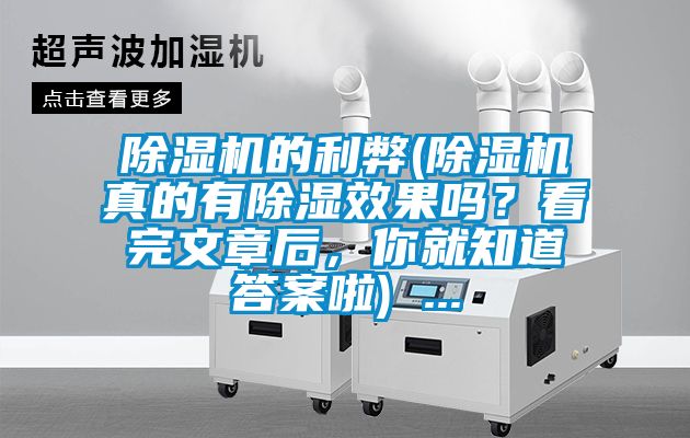 除濕機的利弊(除濕機真的有除濕效果嗎？看完文章后，你就知道答案啦) ...