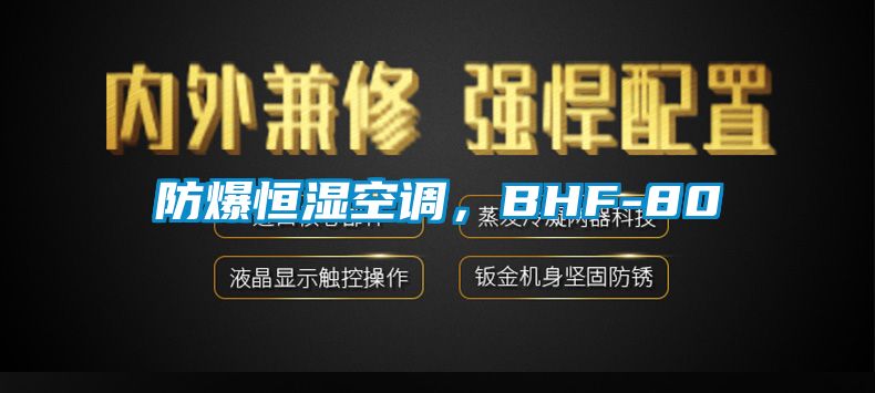 防爆恒濕空調，BHF-80