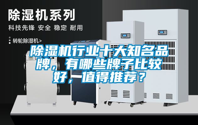除濕機行業十大知名品牌，有哪些牌子比較好，值得推薦？