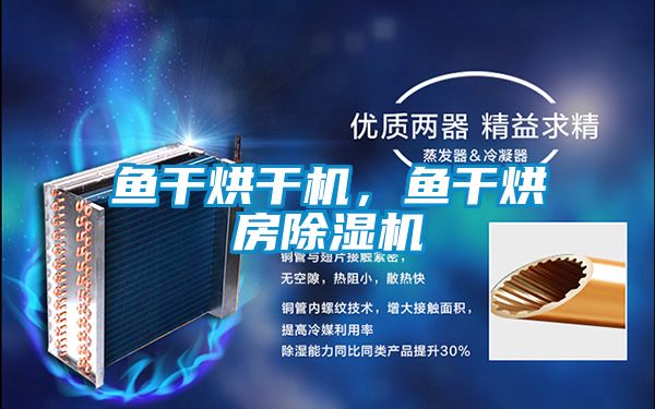 魚干烘干機，魚干烘房除濕機
