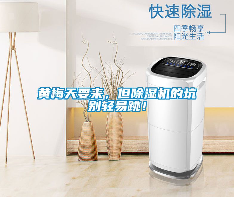 黃梅天要來，但除濕機的坑別輕易跳！