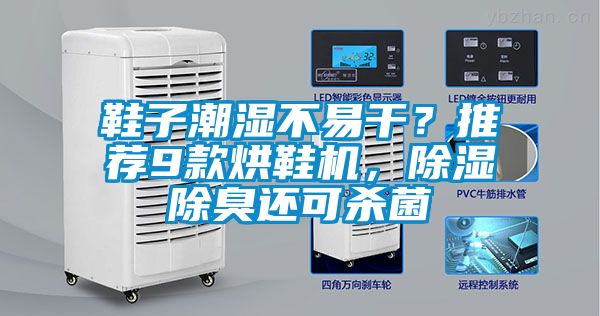 鞋子潮濕不易干？推薦9款烘鞋機，除濕除臭還可殺菌
