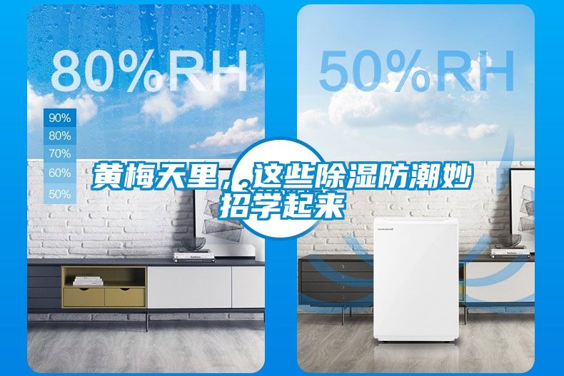 黃梅天里，這些除濕防潮妙招學起來