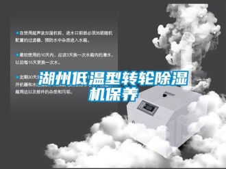 常見問題湖州低溫型轉輪除濕機保養