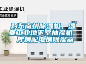 常見問題黔東南州除濕機，濕菱工業地下室抽濕機  庫房配電房除濕器