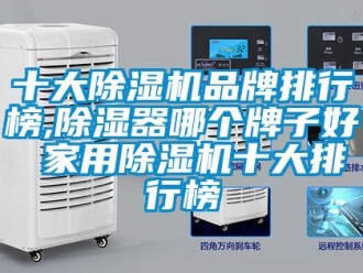 企業新聞十大除濕機品牌排行榜,除濕器哪個牌子好 家用除濕機十大排行榜