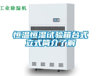 知識百科恒溫恒濕試驗箱臺式立式簡介了解