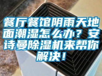 企業新聞餐廳餐館陰雨天地面潮濕怎么辦？安詩曼除濕機來幫你解決！