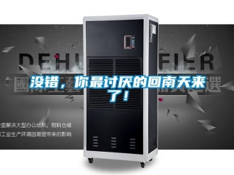 行業新聞沒錯，你最討厭的回南天來了！