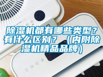 企業新聞除濕機都有哪些類型？有什么區別？（內附除濕機精品品牌）