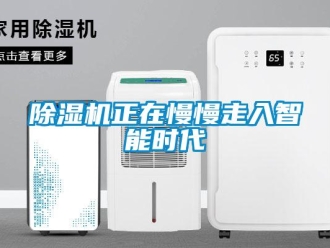 企業新聞除濕機正在慢慢走入智能時代