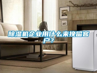 企業新聞除濕機企業用什么來挽留客戶？