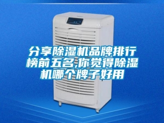 企業新聞分享除濕機品牌排行榜前五名,你覺得除濕機哪個牌子好用