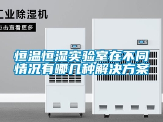 知識百科恒溫恒濕實驗室在不同情況有哪幾種解決方案