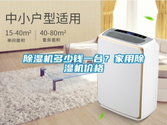企業新聞除濕機多少錢一臺？家用除濕機價格