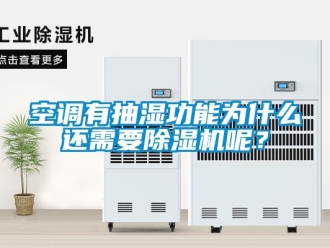 行業新聞空調有抽濕功能為什么還需要除濕機呢？