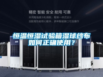 知識百科恒溫恒濕試驗箱濕球紗布如何正確使用？