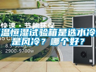 知識百科恒溫恒濕試驗箱是選水冷還是風冷？哪個好？