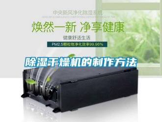 企業新聞除濕干燥機的制作方法