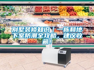 企業新聞別墅裝修知識｜一棟和地下室防潮全攻略，建議收藏！