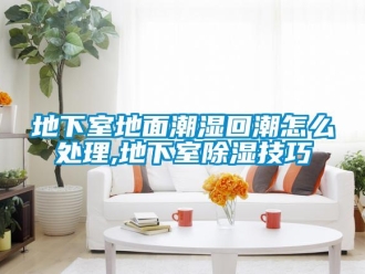 企業新聞地下室地面潮濕回潮怎么處理,地下室除濕技巧
