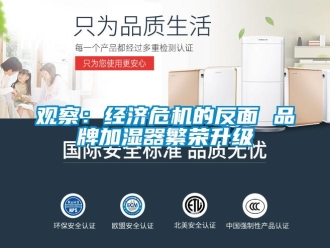 行業新聞觀察：經濟危機的反面 品牌加濕器繁榮升級