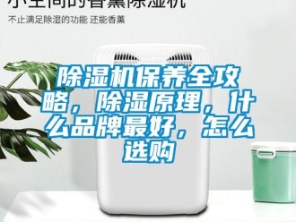 常見問題除濕機保養全攻略，除濕原理，什么品牌最好，怎么選購