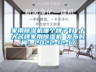 常見問題家用除濕機哪個牌子好 十大名牌家用除濕機 發布時間：2022-12-17