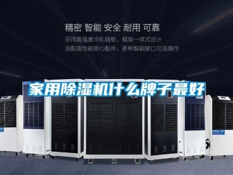 常見問題家用除濕機什么牌子最好