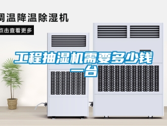 企業新聞工程抽濕機需要多少錢一臺