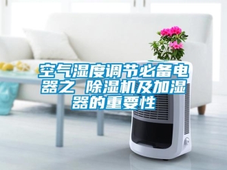 行業新聞空氣濕度調節必備電器之 除濕機及加濕器的重要性