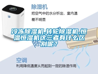 行業新聞冷凍除濕機,轉輪除濕機,恒溫恒濕機這三者有什么區別呢？