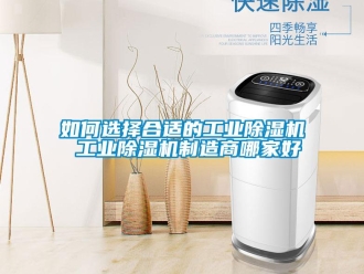 常見問題如何選擇合適的工業除濕機 工業除濕機制造商哪家好