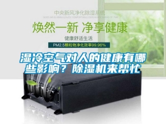 知識百科濕冷空氣對人的健康有哪些影響？除濕機來幫忙