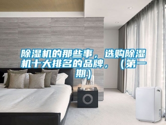 企業新聞除濕機的那些事，選購除濕機十大排名的品牌，（第一期）