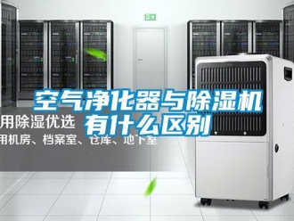行業新聞空氣凈化器與除濕機有什么區別