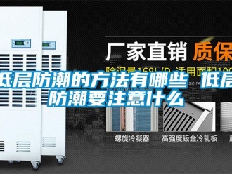 企業新聞低層防潮的方法有哪些 低層防潮要注意什么