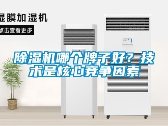 行業新聞除濕機哪個牌子好？技術是核心競爭因素