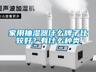 企業新聞家用抽濕器什么牌子比較好？有什么種類