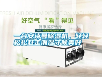 企業新聞一臺安詩曼除濕機，輕輕松松趕走潮濕守候美好