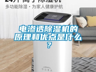 企業新聞電滲透除濕機的原理和優點是什么？