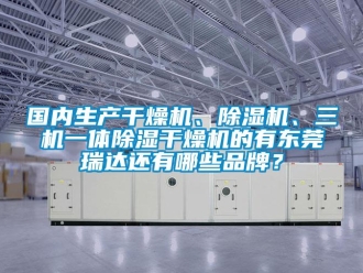 企業新聞國內生產干燥機、除濕機、三機一體除濕干燥機的有東莞瑞達還有哪些品牌？