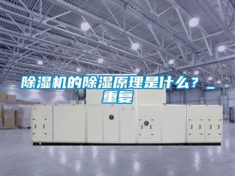 企業新聞除濕機的除濕原理是什么？_重復