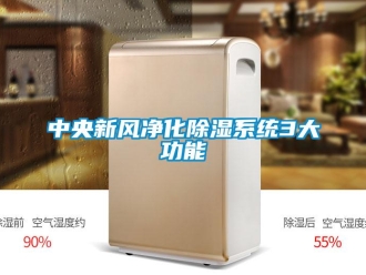 知識百科中央新風凈化除濕系統3大功能