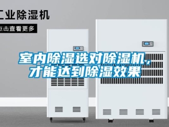 知識百科室內除濕選對除濕機，才能達到除濕效果