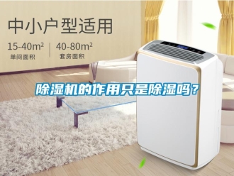 常見問題除濕機的作用只是除濕嗎？