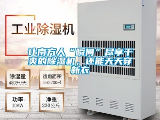 行業新聞讓南方人“瞬間”盡享干爽的除濕機，還能天天穿新衣