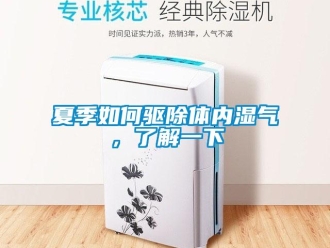 常見問題夏季如何驅除體內濕氣，了解一下