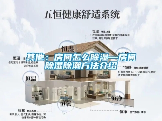 企業新聞其他：房間怎么除濕—房間除濕除潮方法介紹